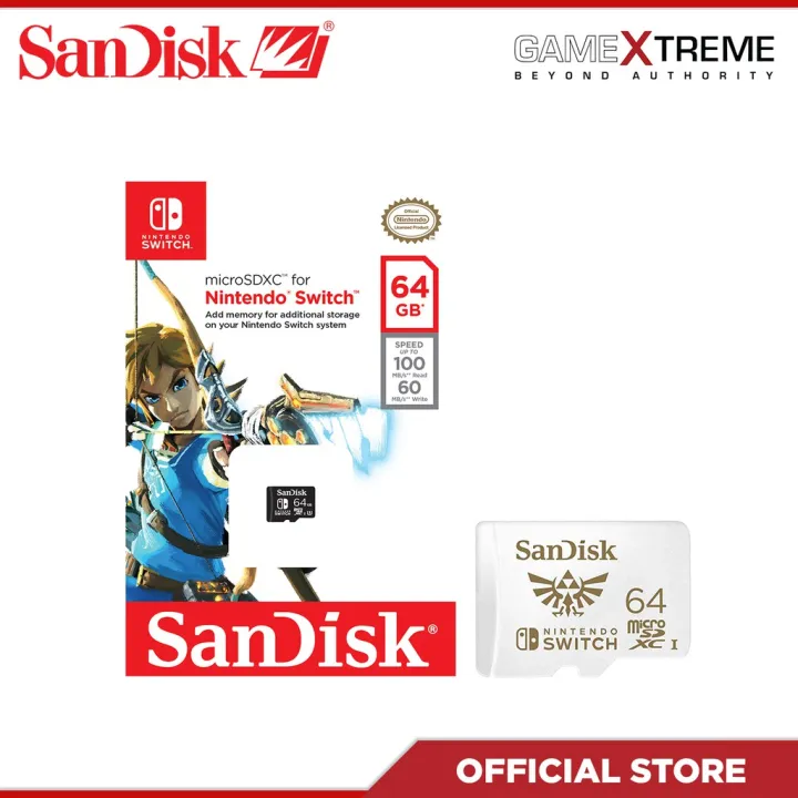 Nintendo Switch Memory card SDSQXAT064GB6n6ZA Lazada PH