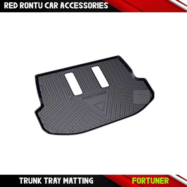 Toyota Fortuner 20052022 Cargo Trunk Tray Matting (Luggage Tray
