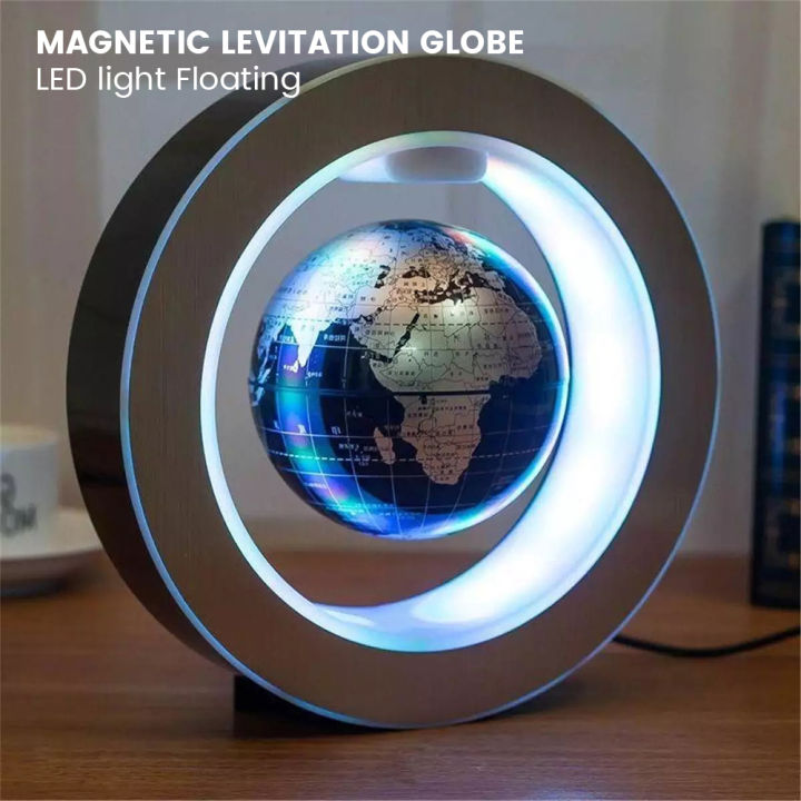 ลอยแม่เหล็กลอยลูกโลกแปลกบอลแสง-led-แผนที่โลกอิเล็กทรอนิกส์ต้านแรงโน้มถ่วงโคมไฟตกแต่งบ้านสร้างสรรค์เด็กของขวัญ