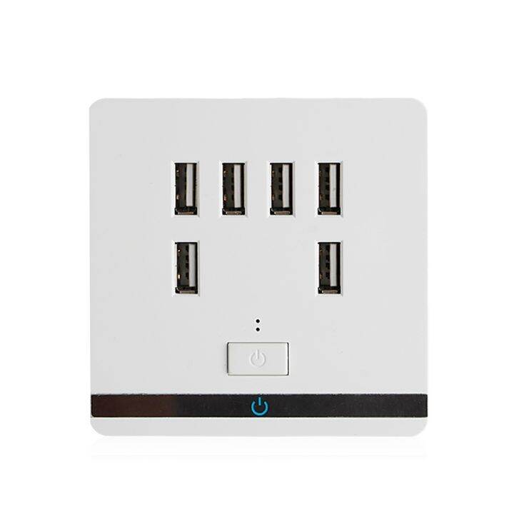 new-popular-3-4a-6พอร์ต-usb-wall-charger-แผงสวิตช์