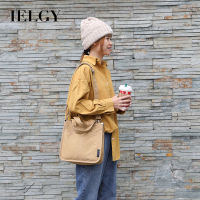 IELGY สีทึบพาดไหล่ปรับได้สายคล้อง Crossbody กระเป๋าผ้าใบกระเป๋าผ้าใบซิปสดและหวานกระเป๋าทรงสี่เหลี่ยมมีหูหิ้วสะพายไหล่กระเป๋าสะพายไหล่ฉบับภาษาเกาหลีกระเป๋าถือเรโทร