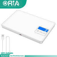 Oria เครื่องชั่งน้ำหนักดิจิตอลเครื่องชั่งในครัว 15kg/1g เครื่องชั่งอาหารกิโล Pro Electronic Jewelry Scale with Back-lit LCD Display, Tare &amp; pcs functions,stainless STEEL