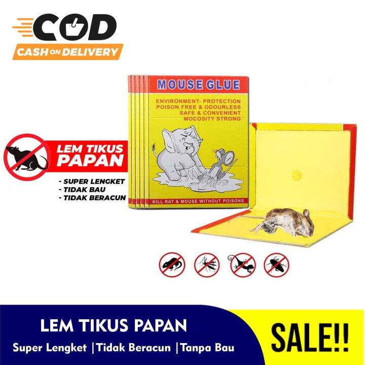 Lem Tikus Papan Super Lengket Pagoda Jebakan Tikus Lem Tikus Lem Perangkap Tikus Papan Cap