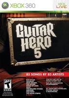 แผ่น XBOX 360 : Guitar Hero 5  ใช้กับเครื่องที่แปลงระบบ Jtag/RGH