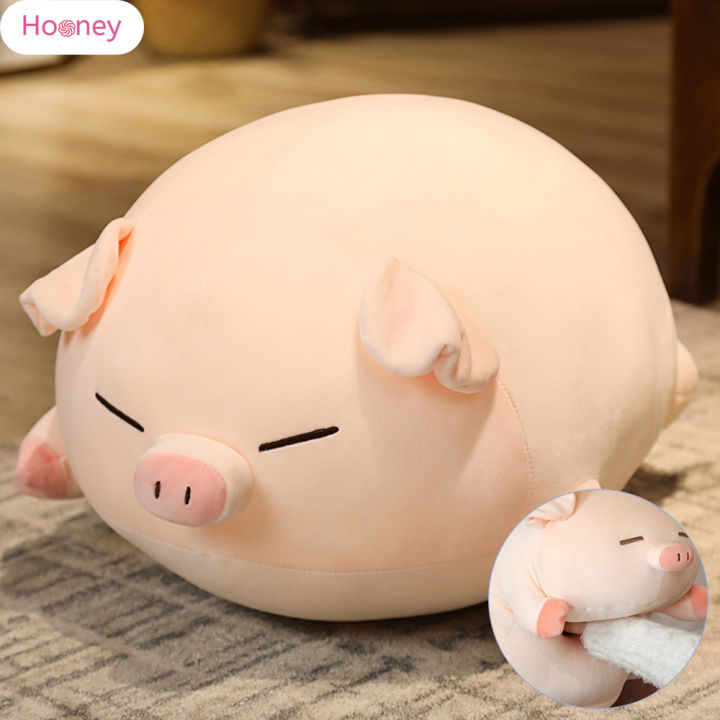 hooney-ของเล่นหมอนตุ๊กตารูปหมูน่ารักสำหรับเด็กเด็กเด็กทารก