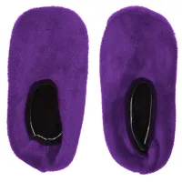 1 Pair Women Girls Non Slip Slipper Socks Gripper Slippers Yoga Color:purple Size:Women 34-39 Yards