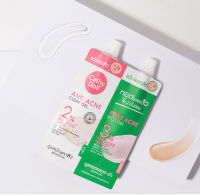 (ซองขาว-เขียว) Cathy Doll Post Acne Spot Gel / Cathy Doll Anti Acne Clear Gel 2% Salicylic Acid เคที่ดอลล์ ชุดเจลแต้มสิวและเจลแต้มรอยสิว 3g. + 3g.