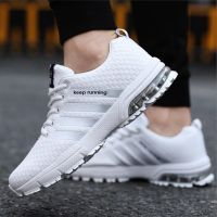 2022 New Men Shoes Casual White Sneakers Mens Trainers Air Cushion Men Sneakers Leisure Blue Shoes Men Tenis