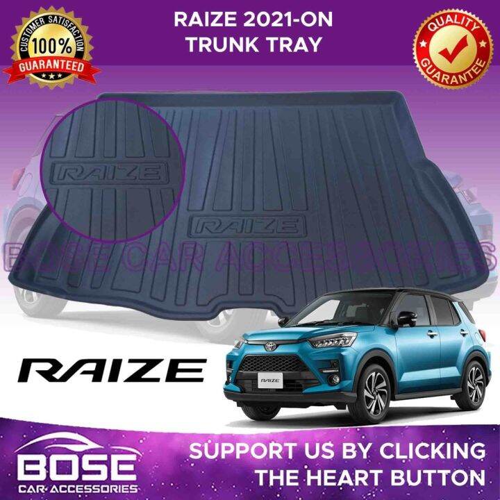 Car Trunk Tray for Toyota Raize 2021 2023 OEM Cargo Trunk Tray