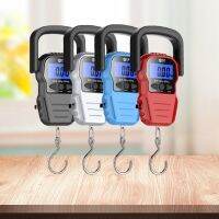 Mini LCD Electronical Fishing Scale Portable Baggage Weighing Balance with Hanging Hook for travel Accessory