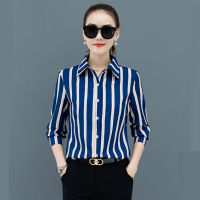 Korean Fashion Office Lady Button Up Shirt Chiffon Women Shirts Blouses Long Sleeve Shirt Women Womans Tops Camisas Para Mujer