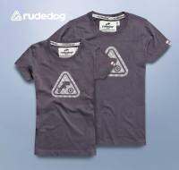 Rudedog เสื้อคอกลม ชาย หญิง รุ่น กัปตัน สีเทาดิน