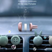 【hot】 Car freshener Air Conditioner Outlet Aromatherapy Clip Cartoon Diffuser Fragrance Accessories