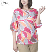 Pena house เสื้อยืดคอกลม แขนสามส่วน  รุ่น PSTL112201