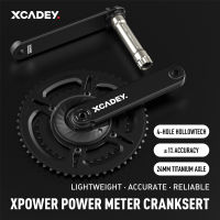 XCADEY จานหน้ามิเตอร์ไฟฟ้า104BCD-4S 110BCD 110BCD-4S 4H 5H 50-34T 52-36T 53-39T 144BCD Hollowtech สำหรับจักรยานสายใช้ในจักรยาน MTB