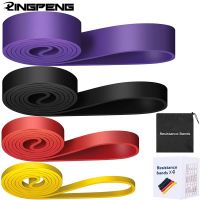 Gym Equipment Resistance Bands Elastic Fitness Bands Sport Exercise At Home Bodybuilding Rubber Leagues Portable Body Building