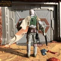 Original 3.75นิ้ว Star Wars Jango Fett Boba Fett รูปการกระทำของสะสมของเล่นสำหรับเด็ก