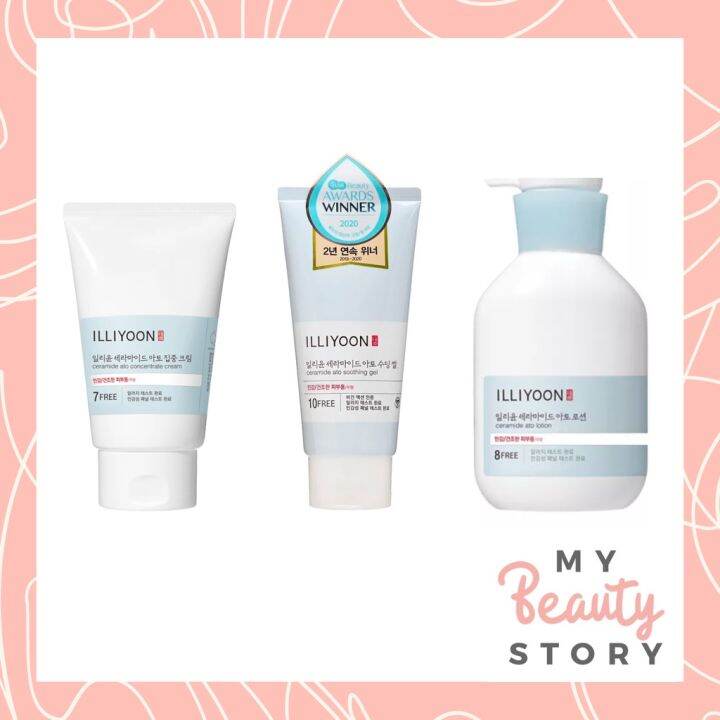 Illiyoon Ceramide Ato Concentrate Cream / Lotion / Soothing Gel Lazada PH