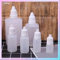 LAIHOU 1/5pcs 5/10/15/20/50/100ml ใช้ซ้ำ สมุดภาพ ยาหยอดตา DIY กาว Applicator ม้วนกระดาษ ขวดบีบ พลาสติกเปล่า