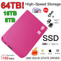 เดิมความเร็วสูง SSD USB 3.0 HDD 2ไตรโลไบต์แบบพกพาฮาร์ดไดรฟ์ภายนอกโซลิดสเตไดรฟ์ฮาร์ดดิสก์สำหรับเดสก์ทอป แล็ปท็อป Android