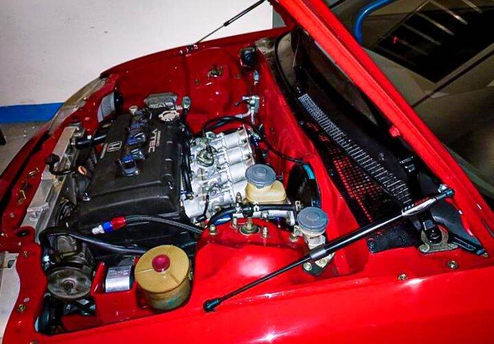 Struts for 19881991 Honda Civic MK4 4th EF CRX Ballade Front Hood