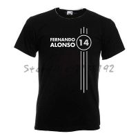 new Fernando Alonso Number 14 T Shirt mens Classic Design COOL pattern t-shirt mens top tees