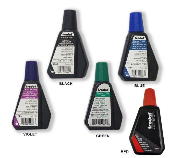 TRODAT PRINTY INK REFILL ONLY 7011 (28ML/BOTTLE) Lazada PH