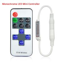 DC 12V LED Strip Single Color Controller RF Remote Control  17keys For monochrome 5050 2835 SMD LED Strip Light LED Strip Lighting