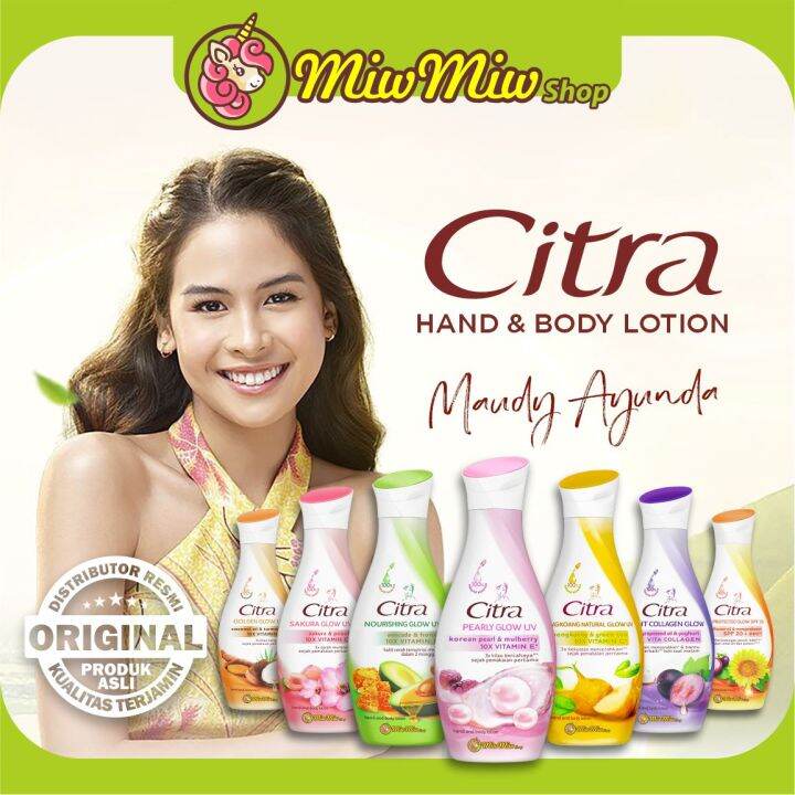 CITRA Hand & Body Lotion (Lotion Pelembap dan Pencerah Warna Kulit