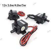 DC 12V 3.6w 4.8W 5w 240L/H Waterproof Mini Water Pump Fountain Aquarium Pumps 8mm Power Brushless Micro Membrane Submersible YB8