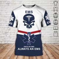 2022 Ems Nr530-T-Shirt 3D All Over Printed Clothes Style Summer Short Sleeve Round Neck Tee Tops