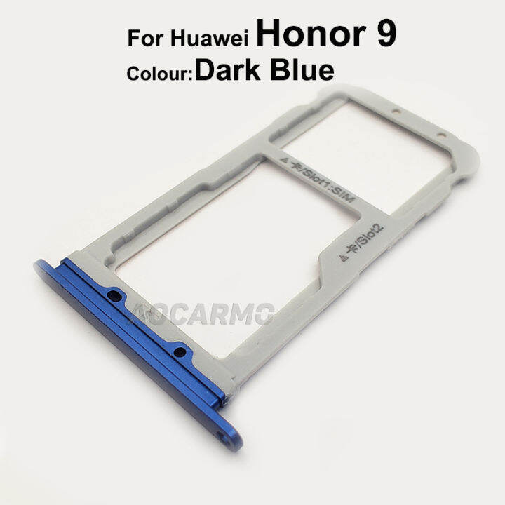 aocarmo-สำหรับ-huawei-honor-9-stf-al00-sd-microsd-ผู้ถือ-nano-ซิมการ์ดถาดสล็อต-fbgbxgfngfnfnx