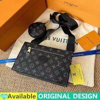 【2ใน1】LV สลิงกระเป๋าสำหรับบุรุษและสตรีขายเดิม2022ใหม่เกาหลีแฟชั่น Unisex พิมพ์ Cross Body กระเป๋าไหล่กระเป๋า LV กระเป๋าถือโทรศัพท์มือถือกระเป๋ากระเป๋ากระเป๋า Messenger กระเป๋ากระเป๋าเครื่องสำอางกระเป๋าช้อปปิ้งขนาดใหญ่