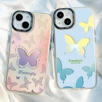 【สำหรับ SAMSUNG】ผีเสื้อ เคสโทรศัพท์มือถือ กันกระแทก สําหรับ for SAMSUNG เคสโทรศัพท์ A73 A53 SG Note8 SG Note9 SG Note10 SG S20FE SG S21FE