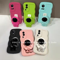 น่ารัก เคส Case OPPO Reno10 10 Pro+ A77s A57 A17 A17k A16 A16e A16k A95 A55 Plus 4G 5G เคส แฟชั่นที่สร้างสรรค์ร้อนอินเทรนด์รวมคลื่นขนาดใหญ่พร้อม2023ผู้ถือนักบินอวกาศการ์ตูน