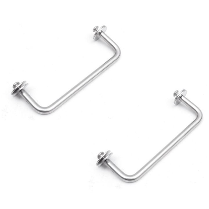 1pair-scuba-diving-ss316-rail-sidemount-plate-silver-bcd-hanging-board-handle-diving-equipment