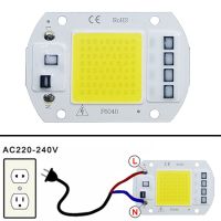 LED COB lamp Bead 10W 20W 30W 50W AC 220V 240V IP65 Smart IC No Need Driver DIY Floodlight Led Bulb Spotlight Outdoor Chip Lamp