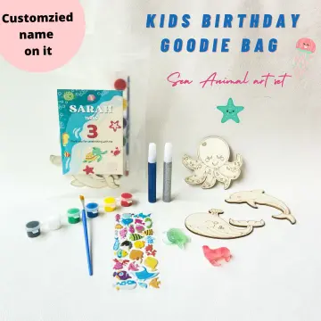 SG Seller] Kids Birthday Goodie Bag Christmas windbell Return Gifts  Painting art kit | Shopee Singapore