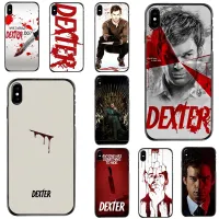 {L electronic shell} เคสโทรศัพท์แบบแข็ง Dexter Morgan Blood Cross สำหรับ iPhone iPhone 11 12 13 14 Pro MAX Mini 5 5S SE 6 6S 7 8 Plus 10 X XR XS