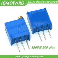 【CW】 10Pcs/lot 3296W-1-201LF 3296W 201 200 ohm Top regulation  Multiturn Trimmer Potentiometer Variable Resistor