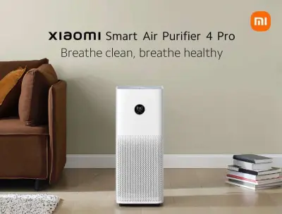 Xiaomi Smart Air Purifier 4 Pro เครื่องฟอกอากาศอัจฉริยะ รุ่นใหม่ล่าสุด / สำหรับห้อง 60 ตารางเมตร / รับประกันศูนย์ไทย 1 ปี Xiaomi Smart Air Purifier 4 Pro เครื่องฟอกอากาศอัจฉริยะ รุ่นใหม่ล่าสุด / สำหรับห้อง 60 ตารางเมตร / รับประกันศูนย์ไทย 1 ปี