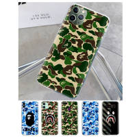 T-20 Bape Shark โปร่งใส อ่อนนุ่ม ซิลิโคน TPU เคสโทรศัพท์ หรับ OPPO Reno 2F 4F 5 2Z 4 5Z 8T Reno 6 6Z 8 5F F9 2 F7 Pro Lite