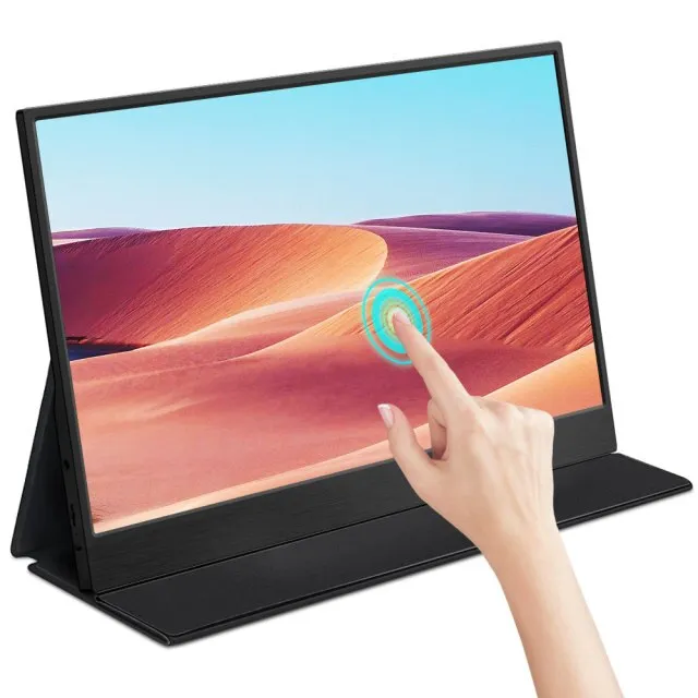 15 Inch Portable Touch Monitor Raspberry Pi Touchscreen Display For