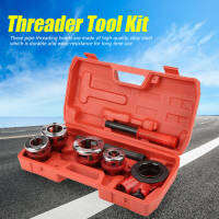 Meninggal Dunia Manual Tukang Paip Threading Pipe Threading Dies Paip Kit 1/2 3/4 1 1-1/4 Threader Alat