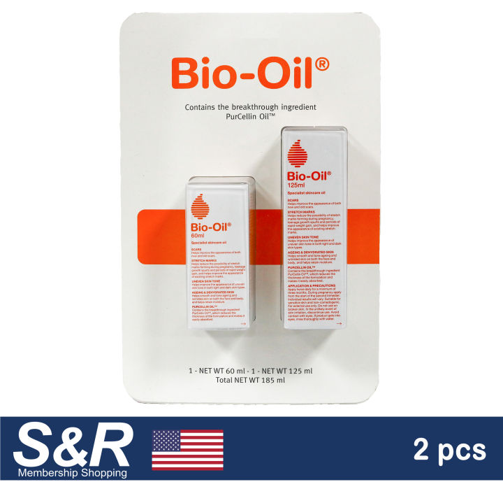 Bio Oil With PurCellin Oil 60 mL + 125 mL | Lazada PH