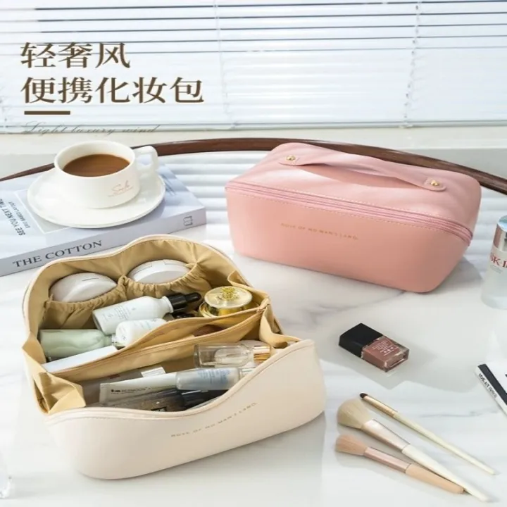 high-end-muji-2023-new-high-end-pillow-cosmetic-bag-xiaohongshu-same-style-makeup-storage-bag-large-capacity-portable-travel-bag