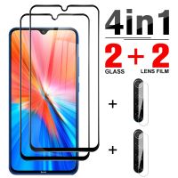 4in1 Full Cover Tempered Glass Case For Xiaomi Redmi Note 8 2021 Lens Film For Xiamoi Redmi Note 8 9 10 Pro Max Protective Glass Electrical Safety