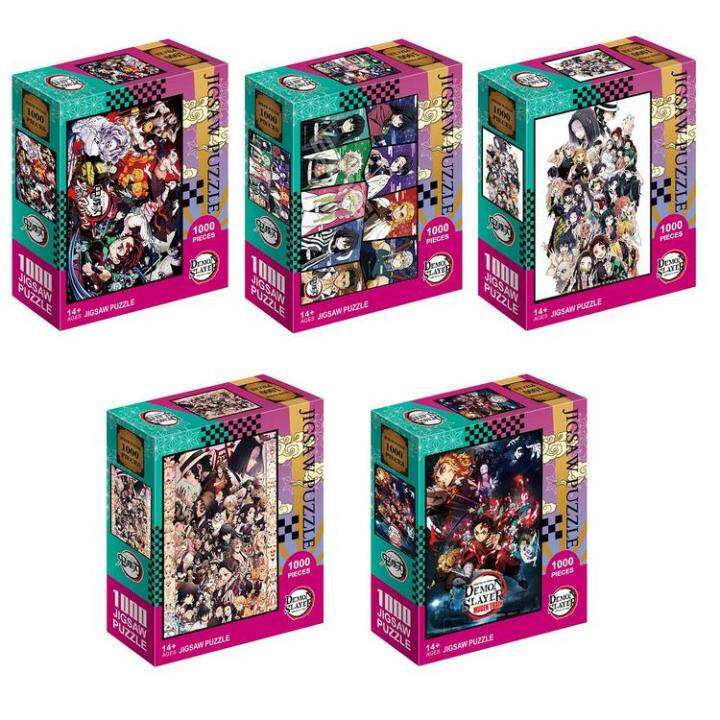 Japanese Anime Puzzle 1000 Pieces Cartoon Anime Jigsaw Puzzle for