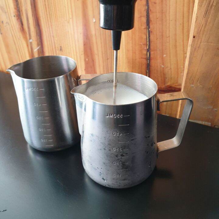 ถ้วยตีฟองนม-stainless-milk-pitcher-scale-550-cc-1-ชิ้น