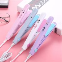 ✜卍♘ Mini Curling Iron Portable Hair Straightener Bangs Clip Simple Styling Tool Perm Beard Electric Plate Clip Constant Temperature